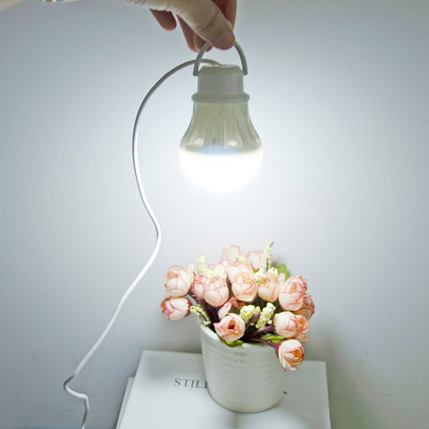 LED Lantern Portable Camping Lamp Mini Bulb 5V USB Power Book Light Reading Student Study Table Lamp Super Birght For Outdoor 30