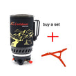 APG 1400ml Camping Gas Stove Fires Cooking System and Portable Gas Burners