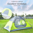 Desert&Fox Winter Tent with Snow Skirt 2 Person Aluminum Pole Tent Lightweight Backpacking Tent for Hiking Climbing Snow Weather