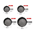 4Pcs Cast Iron Non-stick 14/16/20/26CM Skillet Frying Pan for Gas Induction Cooker Egg Pancake Pot Kitchen Dining Cookware Tools
