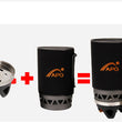 APG 1400ml Multi Gas Stove Cooking System Outdoor Camping Stove Heat Exchanger Pot Multi Koken Function Gas Burners