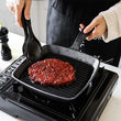 Pan Cast Iron Cauldron Steak Skillet Grill Pan Gas Stoves Non-stick Frying Pans Home Garden Wok Pan Stripe Thick-bottomed Pans