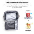 TOMULE Thermal Insulated Lunch Bag Portable Cooler Handbag 9L Picnic Bento Food Storage Bags Travel Food Shoulder Lunch Box Tote