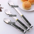 Stainless Steel BBQ Grilling Tong Salad Bread Serving Tong Non-Stick Kitchen Barbecue Grilling Cooking Tong Kitchen Accessories