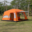 The Camel Outdoor 6/7/8/9/10-12 People Camping 4 Season Tent Outing Two Bedroom Tent Big Space High Quality Camping Tent Carpas