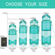 Sport Water Bottles Protein Shaker Portable Motion Leakproof Drinkware My Drink Bottle BPA Free Outdoor Travel Camping Hiking