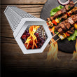 Pellet Smoker Tube 6" Hexagonal Stainless Steel Barbecue Wood Pellet Tube Smoker for Cold/Hot Smoking, Portable BBQ Accessories