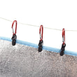 10/20pcs Hook Plastic Windproof Clamp Set Survival Grommet Tent Clips Buckle Awning Tarp Fixed Outdoor Camping Tent Accessories