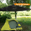 350x280cm Waterproof Tarp Tent Shade Outdoor Camping Hammock Rain Fly UV Garden Awning Canopy Sunshade Ultralight 5 Colors