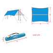 Desert&Fox Camping Rain Fly Camping Tent Tarp Hammock Tarp,Pergola Sun Protection Beach Tent Shade,Pavilion,Awning,Canopy