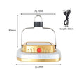 300lm Solar Powered Camping Light USB Rechargeable LED Lantern Light Outdoor Garden Night Lamp LED Solar Light Tent Light Lamp