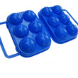 Portable Plastic 6/12 Eggs Storage Box Crisper Outdoor picnic portable plastic Egg box Case Folding Basket Portable Carry