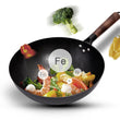 Iron Non-Coating Pot cast iron pan General use for Gas and Induction Cooker Chinese Wok Cookware Pan Kitchen Tools