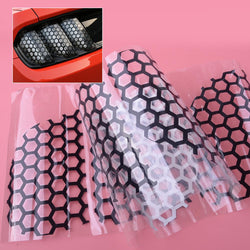 6pcs Car Taillight Stickers PVC Sticker Warning Tape Vinyl Film Reflective Lights Decal Accessories For Ford Mustang 2015-2017