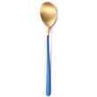 JueQi Dinnerware Set Stainless Steel Plating Gold Blue Black Knife Fork Tableware Cutlery Western Food Camping Tableware Bag
