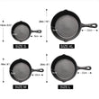 UPSPIRIT Cast Iron Non-stick 14-20CM Skillet Frying Pan for Gas Induction Cooker Egg Pancake Pot Kitchen&Dining Tools Cookware