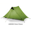 2021 LanShan 2 FLAME'S CREED 2 Person Outdoor Ultralight Camping Tent 3 Season Professional 15D Silnylon Rodless Tent