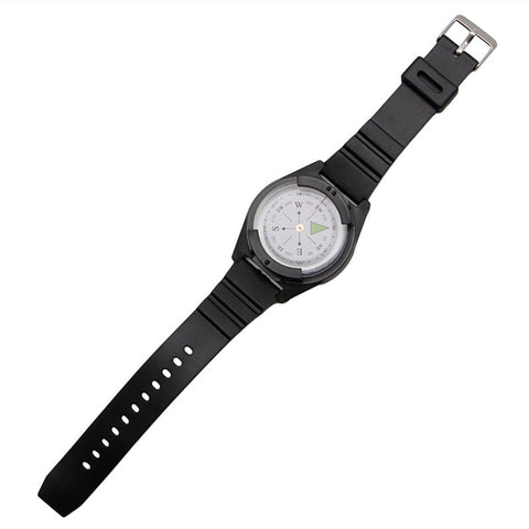 Tactical Wrist Compass Outdoor Camping Tool Survival Adventure Hiking Tourism Equipment Fishing Hunting Accessories Black Band