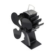 4-Blade Heat Powered Stove Fan for Wood / Log Burner/Fireplace - Eco Heater Tool Winter Warm Heater