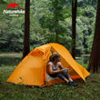 Naturehike Ultralight 1Person Camping Tent Backpacking Trekking Hiking Cycling Single Tents Waterproof PU4000 Green