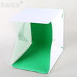 24cm / 9" mini Folding Lightbox Photography Studio Softbox LED Light Soft Box Camera Photo Background Box Lighting Tent Kit