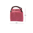 Waterproof Stripe Portable Insulated Oxford Cloth Food Picnic Bags For Women Children Men Cooler Bag Refrigerator Thermo Bag Lu