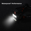Rechargeable LED Headlamp XPE+COB Work Light 2 lighting modes With tail magnet Detachable headlight For camping, adventure