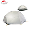 Naturehike Mongar 2 Persons Camping Tent 20D Nylon Fabic Double Layer Waterproof Tent for 3 Seasons NH17T007-M