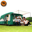 The Camel Outdoor 6/7/8/9/10-12 People Camping 4 Season Tent Outing Two Bedroom Tent Big Space High Quality Camping Tent Carpas