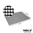3Pcs Non-stick BBQ Grill Mesh Mat Grid Shape Barbecue Mat Baking Mat Reusable BBQ Mat Heat-resistant Picnic Tools