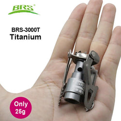 BRS Outdoor Gas Stove Camping Gas Burner Portable Mini Titanium Stove Survival Furnace Pocket Picnic Gas Cooker brs-3000t