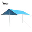 Desert&Fox Waterproof Outdoor Awning Hammock Tarp Rain Fly Lightweight Camping Tent Sun Shelter for Tourism Hiking Beach Pergola
