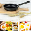 12cm Cute Breakfast Omelette Mini Portable Pot Frying Pan Kitchen Supplies Home Non Stick Long Handle Anti-scratch Coating