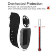 220V 500W Portable Electric Mini Fan Heater Desktop Household Wall Handy Heating Stove Radiator Warmer Machine for Winter