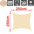Waterproof SunShade Sail Outdoor Awnings For Garden Sun Shade Sail Beach Tent Camping Canopy Yard Sails Pool Partio Sun-Shelter