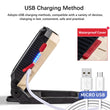 ZHIYU LED COB Rechargeable Magnetic Work Light Portable Flashlight Waterproof Camping Lantern Magnet Design with Power Display