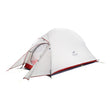 Naturehike CloudUp Series Ultralight Hiking Tent 20D/210T Fabric For 1 Person With Mat Warm Tent NH18T010-T