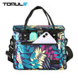 TOMULE Portable Lunch Bag Thermal Insulated Cooler Bag Picnic Food Storage Bags 9L Shoulder Lunch Box Tote Travel Picnic Handbag