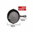 Cast Iron Pan 16cm 20cm 26cm Skillet Frying Pan Non-Stick Pancake Pan gas stove Wok Pan Home Garden Cast Iron Cauldron Egg Pan