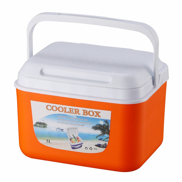 5L Outdoor Camping Cooler Box Portable Food Storage Box Car Cold Fishing Cooler Box for Travel