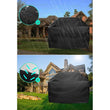 BBQ Grill Cover 7 Sizes Black Outdoor Waterproof Barbeque Cover Anti-Dust Protector For Gas Charcoal Electric Barbecue Grill