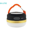 KHLITEC Mini Portable Camping Lights 3W LED Camping Lantern Tents lamp Outdoor Hiking Night Hanging lamp USB Rechargeable