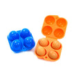 Grid Egg Storage Box Portable Egg Holder Container for Outdoor Camping Picnic Eggs Box Case Kitchen Organizer Convenient Case