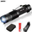 8000LM Mini Led flashlight Super Bright torch Q5/T6/L2 linterna led lanterna Zoomable fishing Camping Bicycle Light 14500/18650