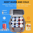 TOMULE Portable Lunch Bag Thermal Insulated Cooler Bag Picnic Food Storage Bags 9L Shoulder Lunch Box Tote Travel Picnic Handbag