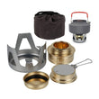 Portable Mini Alcohol Stove Burner Outdoor Ultralight Brass Camping Cooking Stove Outdoor Camping Backpacking Tourist Burner