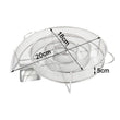 BBQ Grill Barbecue Stainless Steel Round Smoke Box Barbecue Cold Smoke Generator Smoke Net Plate Barbecue Grill Barbecue Tool