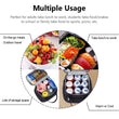 TOMULE Thermal Insulated Lunch Bag Portable Cooler Handbag 9L Picnic Bento Food Storage Bags Travel Food Shoulder Lunch Box Tote