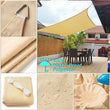 Waterproof SunShade Sail Outdoor Awnings For Garden Sun Shade Sail Beach Tent Camping Canopy Yard Sails Pool Partio Sun-Shelter