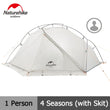 Naturehike VIK Tent 1 2 Person Ultralight Tent Portable Travel Hiking Outdoor Tent Airy Fishing Tent Waterproof Camping Tent
